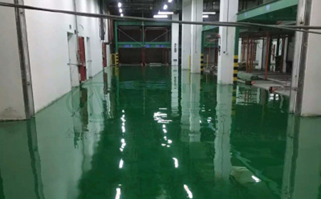 11月门源门源环氧地坪施工高峰来袭，梦得来化工多项目同步推进保交付